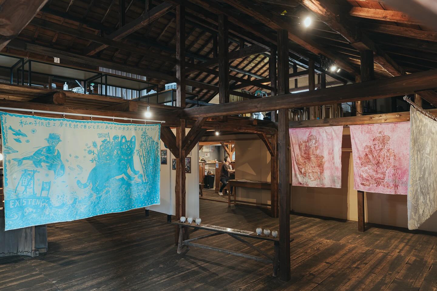 Listening setup for Small Alley Sounds presentation